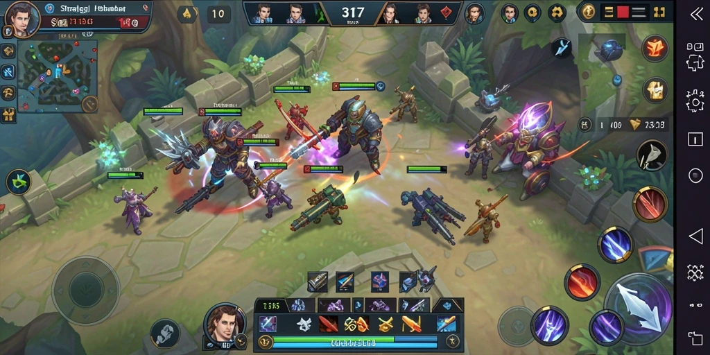 Tampilan gameplay yang menegangkan dalam 3178 saat bertempur melawan musuh.