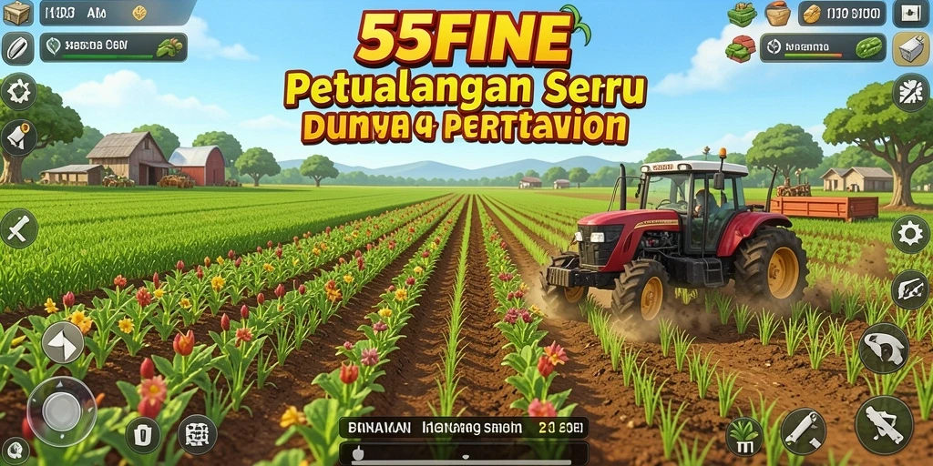 Gameplay seru dan interaktif dalam dunia pertanian 55FIVE.