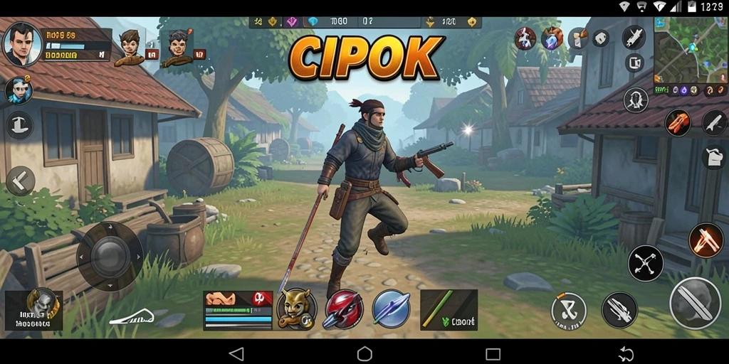 Tampilan utama aplikasi CIPOK yang memudahkan navigasi dan penggunaan.