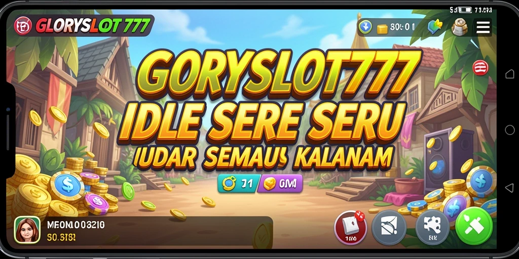 Tampilan gameplay GLORYSLOT777 yang menarik dan interaktif.
