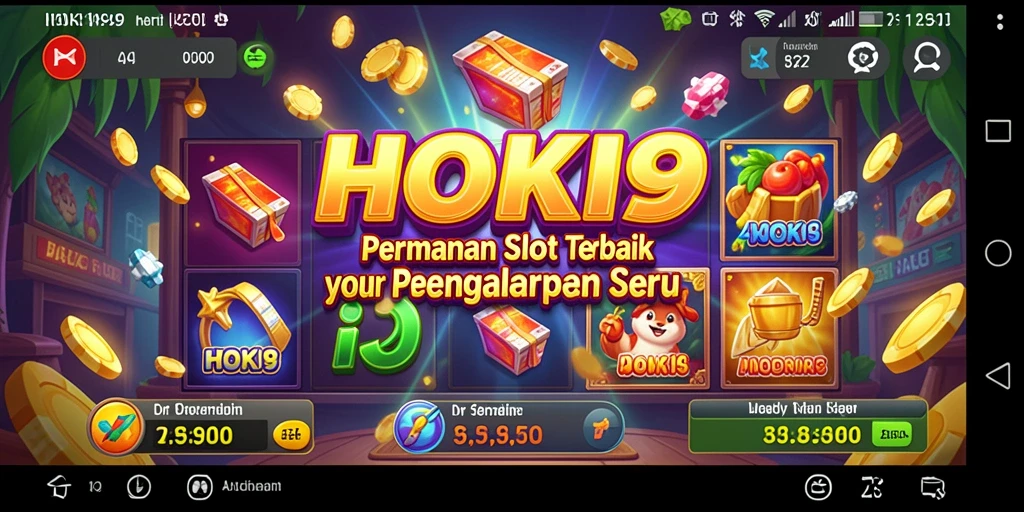 Gameplay seru HOKI9 dengan berbagai tema slot yang menarik.
