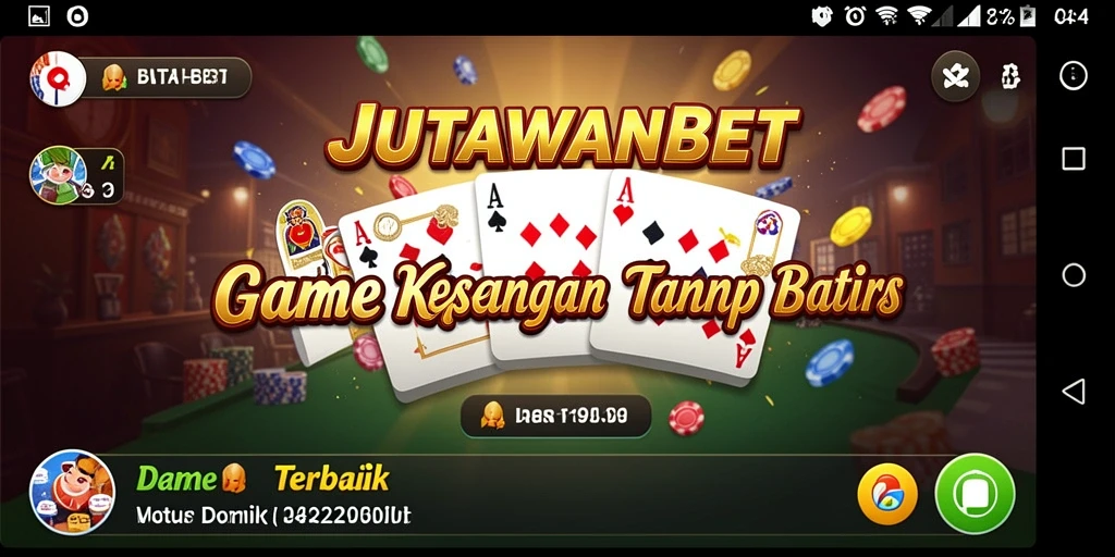 Tampilan gameplay <strong>JUTAWANBET</strong> yang menakjubkan dan penuh aksi.
