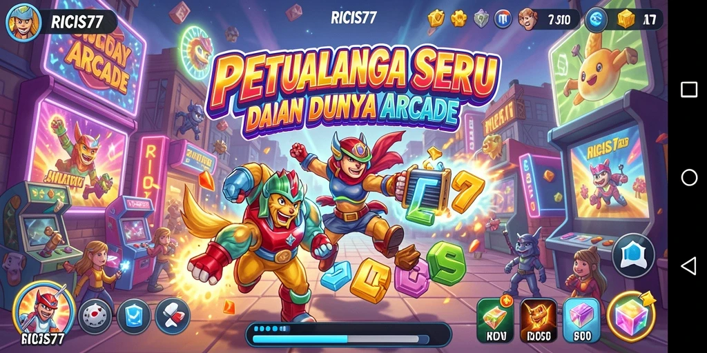 Gameplay seru dan penuh tantangan di RICIS77.