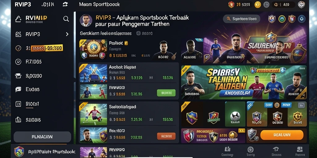 Tampilan antarmuka RVIP3 yang menarik dan mudah dipahami.