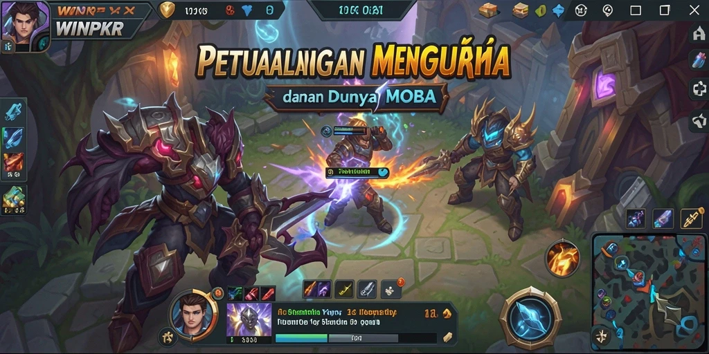 Tampilan gameplay menarik dari <strong>WINPKR</strong> dengan aksi pertempuran tim yang intens.